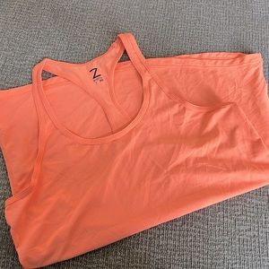 By Zella, size S, salmon/orange.
